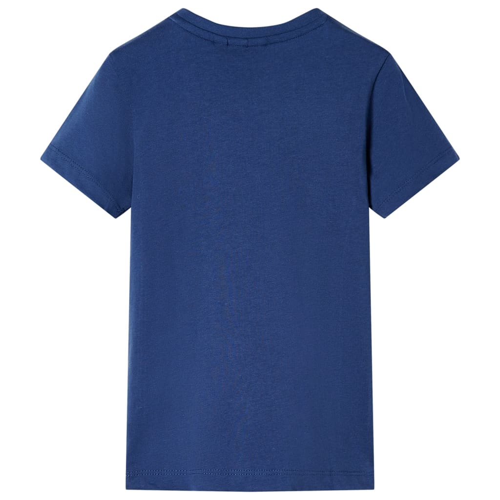 Vidaxl Kinderhemd 128 dunkelblau