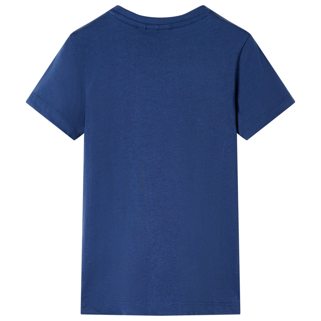 Vidaxl Kinderhemd 140 dunkelblau