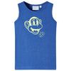 Vidaxl Kinder Top 92 gemischt blau