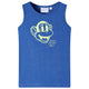 Vidaxl Kinder Top 128 gemischt blau