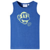 Vidaxl Kinder Top 140 gemischt blau