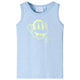 Vidaxl Children's Top 104 gemischtes weiches Blau