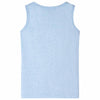 Vidaxl Kinder Top 116 gemischtes weiches Blau