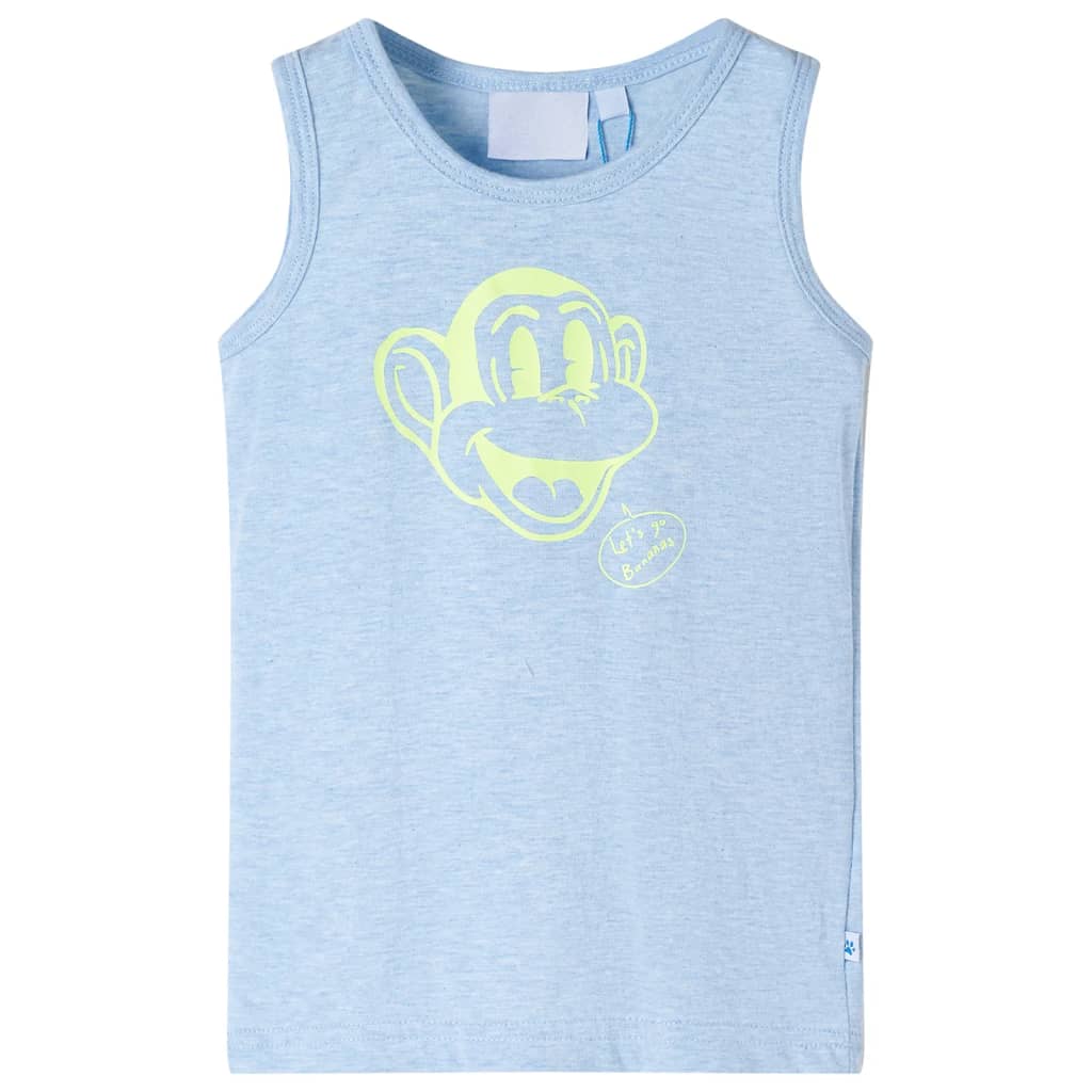 Vidaxl Kinder Top 140 gemischt weichblau