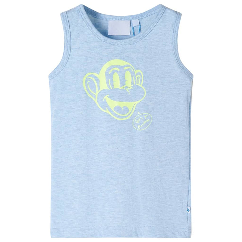 Vidaxl Kinder Top 140 gemischt weichblau