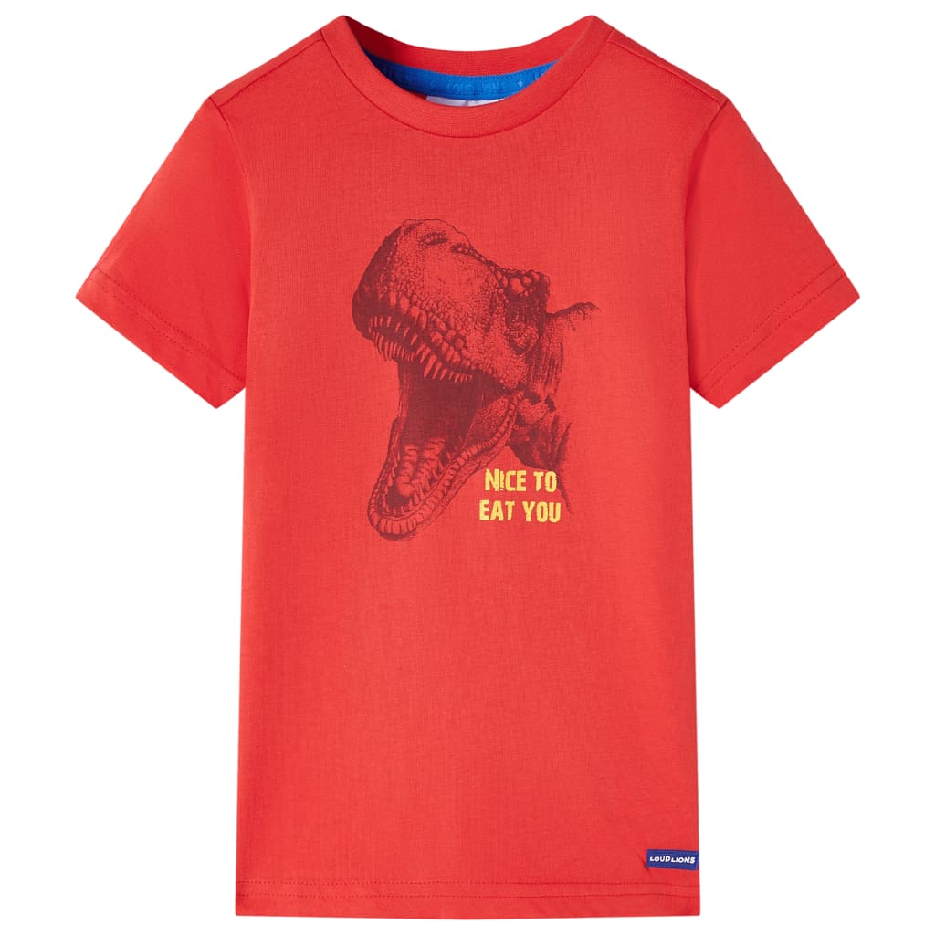 Vidaxl Kinderhemd 104 rot