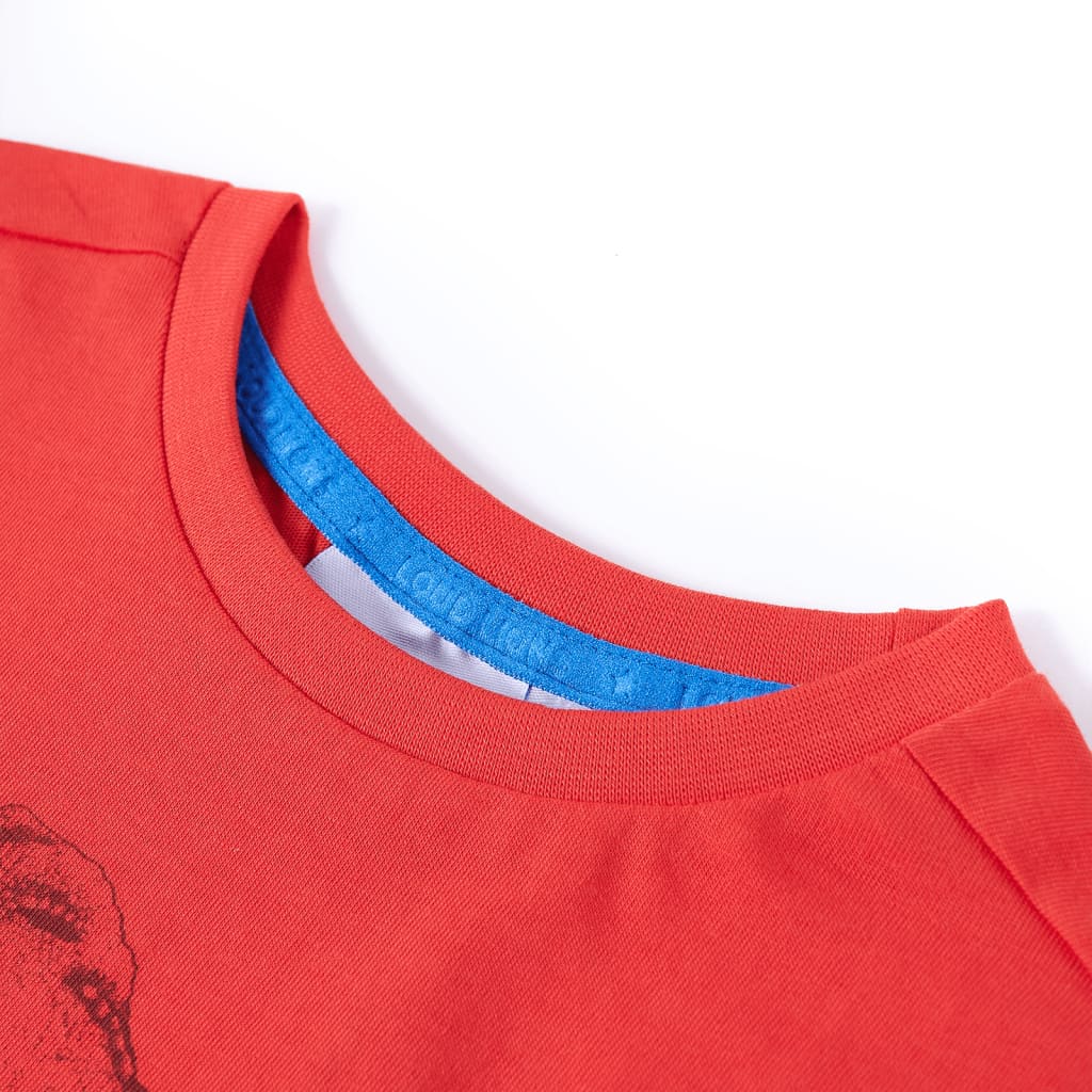 Vidaxl Kinderhemd 116 rot