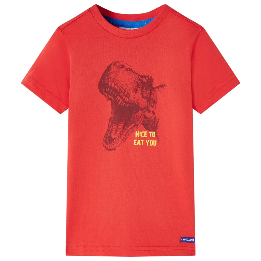 Vidaxl Kinderhemd 128 rot