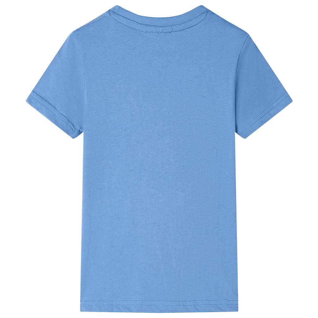 Vidaxl Kinderhemd 140 Middelblauw