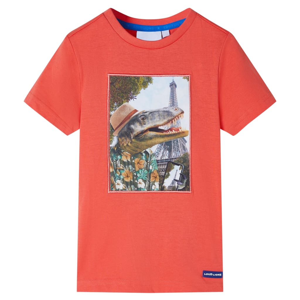 Vidaxl Kinderhemd 92 hellrot