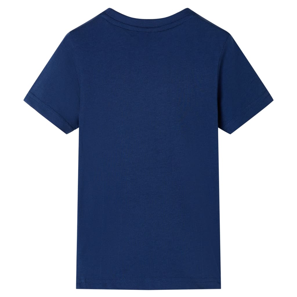 Vidaxl Kinderhemd 104 dunkelblau
