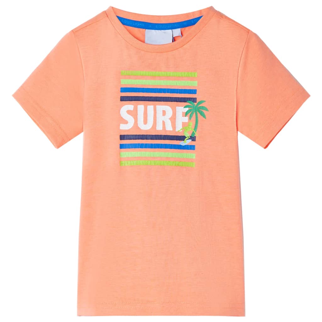 Vidaxl Kinderhemd 92 Neonoranje