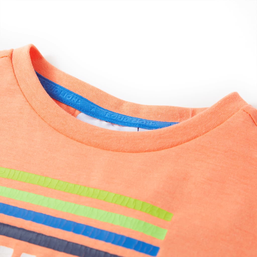 Vidaxl Kinderhemd 92 Neonoranje