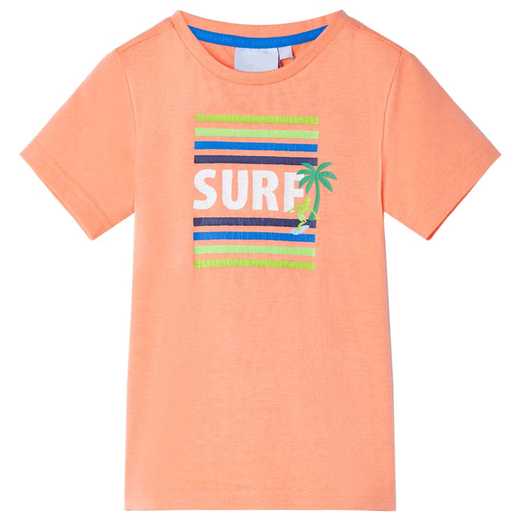Vidaxl Kinderhemd 116 Neonoranje