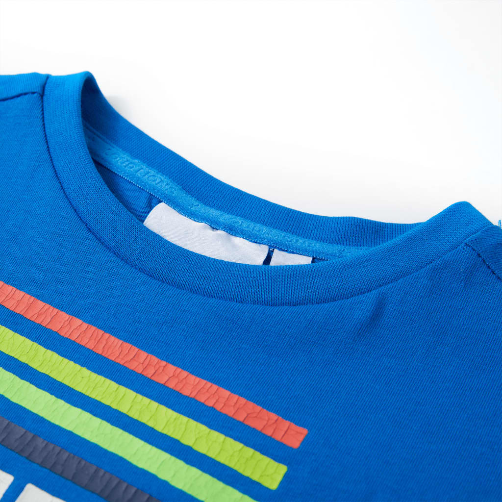 Vidaxl Kinderhemd 116 Felblauw