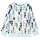 Vidaxl Kinderpullover 116 gemischtes weiches Blau