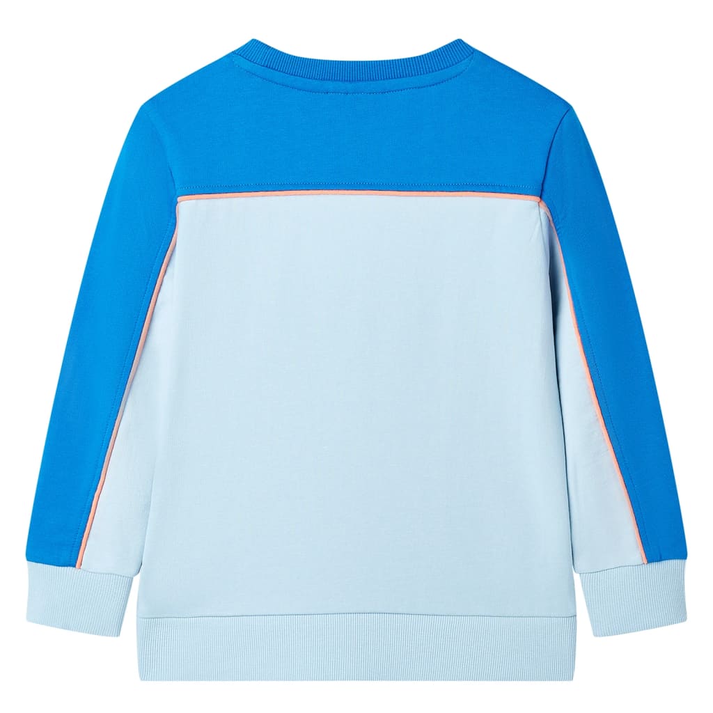 Vidaxl Kinderpullover 104 hellblau und hellblau
