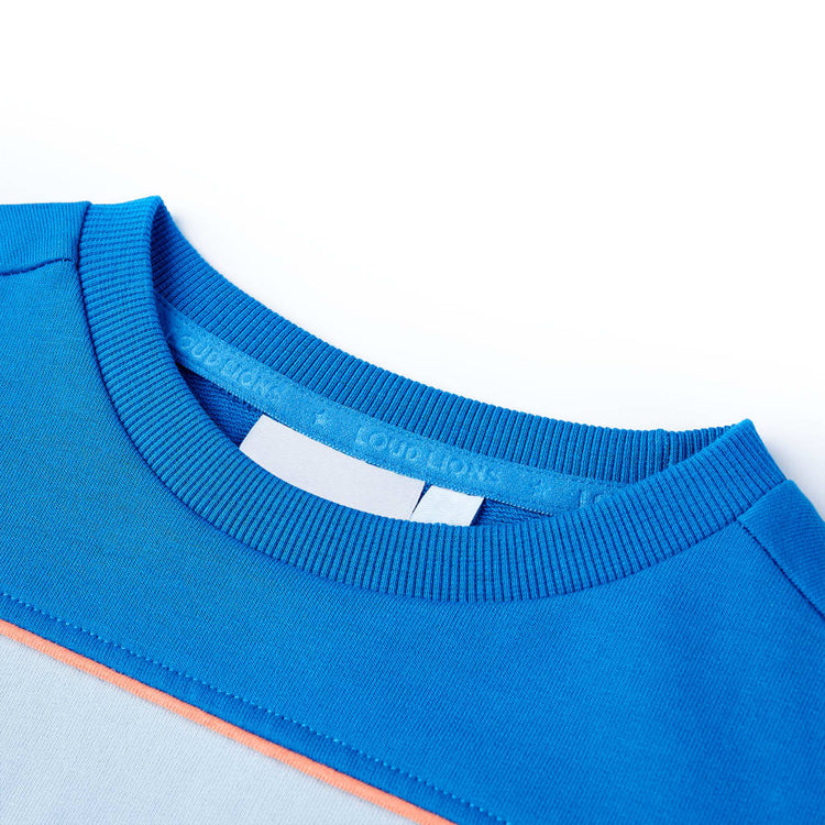 Vidaxl Kinderpullover 104 hellblau und hellblau