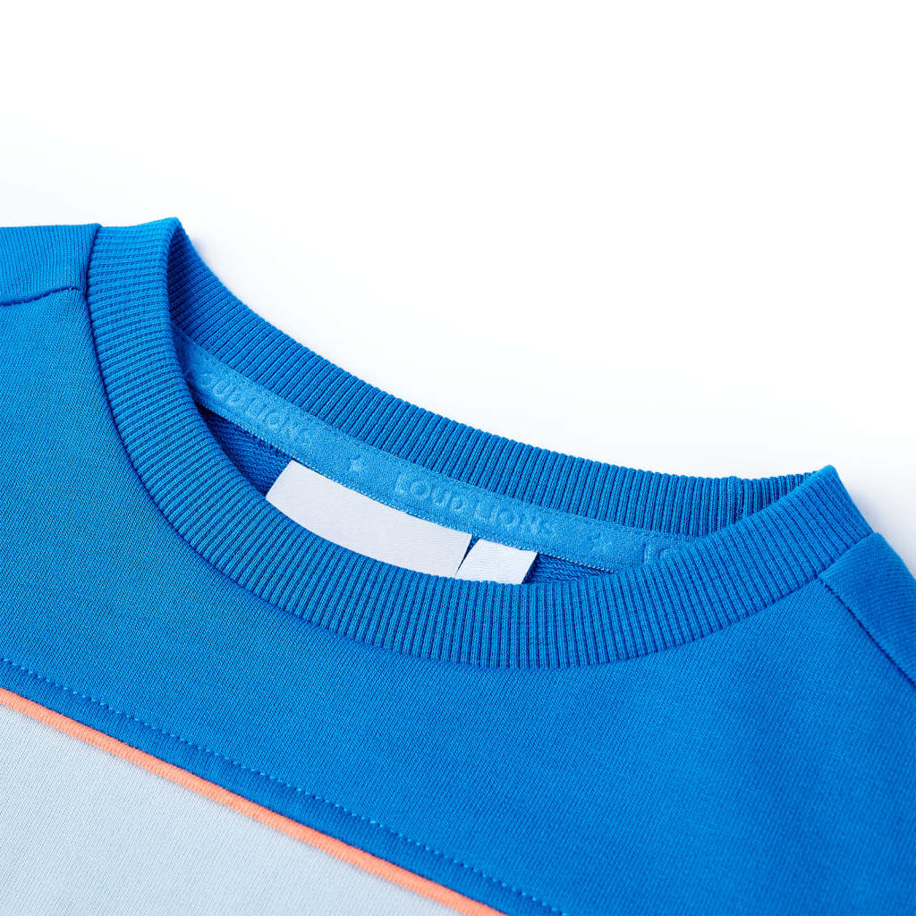 Vidaxl Kinderpullover 116 hellblau und hellblau
