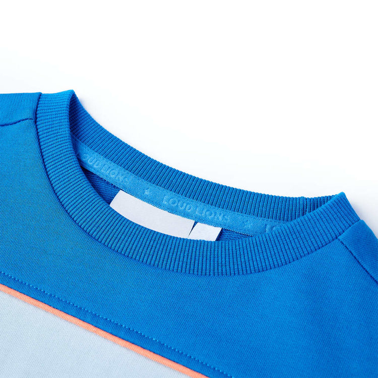 Vidaxl Kinderpullover 116 hellblau und hellblau