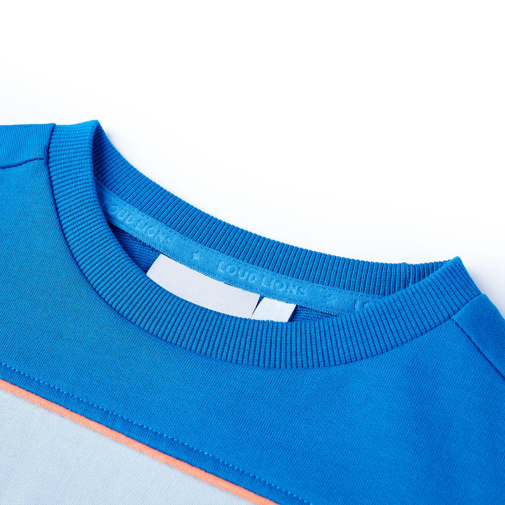 Vidaxl Kinderpullover 128 hellblau und hellblau