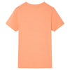 Vidaxl Kinderhemd mit kurzen Ärmeln 116 Neonoranje