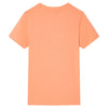 Vidaxl Kinderhemd mit kurzen Ärmeln 128 Neonoranje