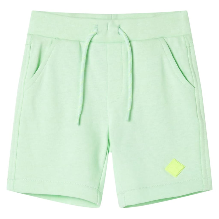 Vidaxl Kindershorts mit Trekkoord 92 hellgrün