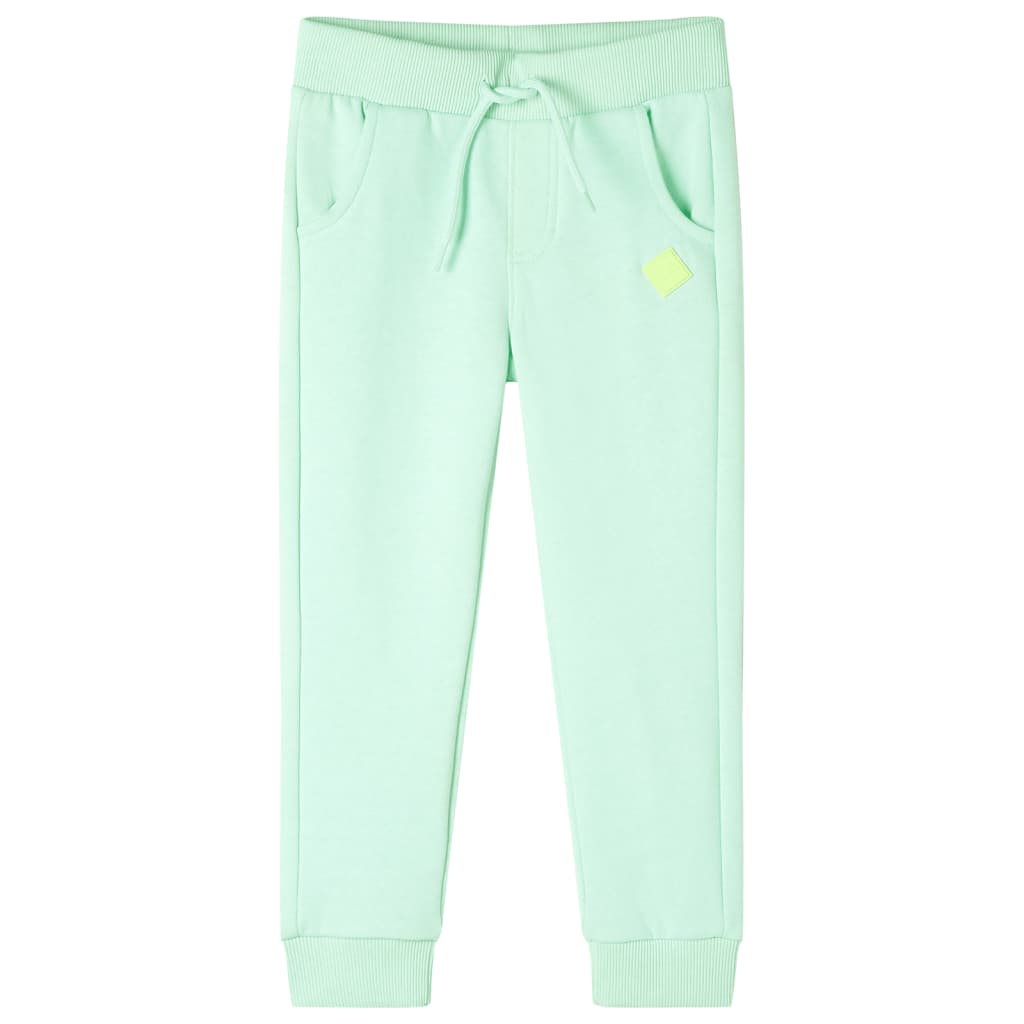 Vidaxl Kinder jogginghose 92 hellgrün
