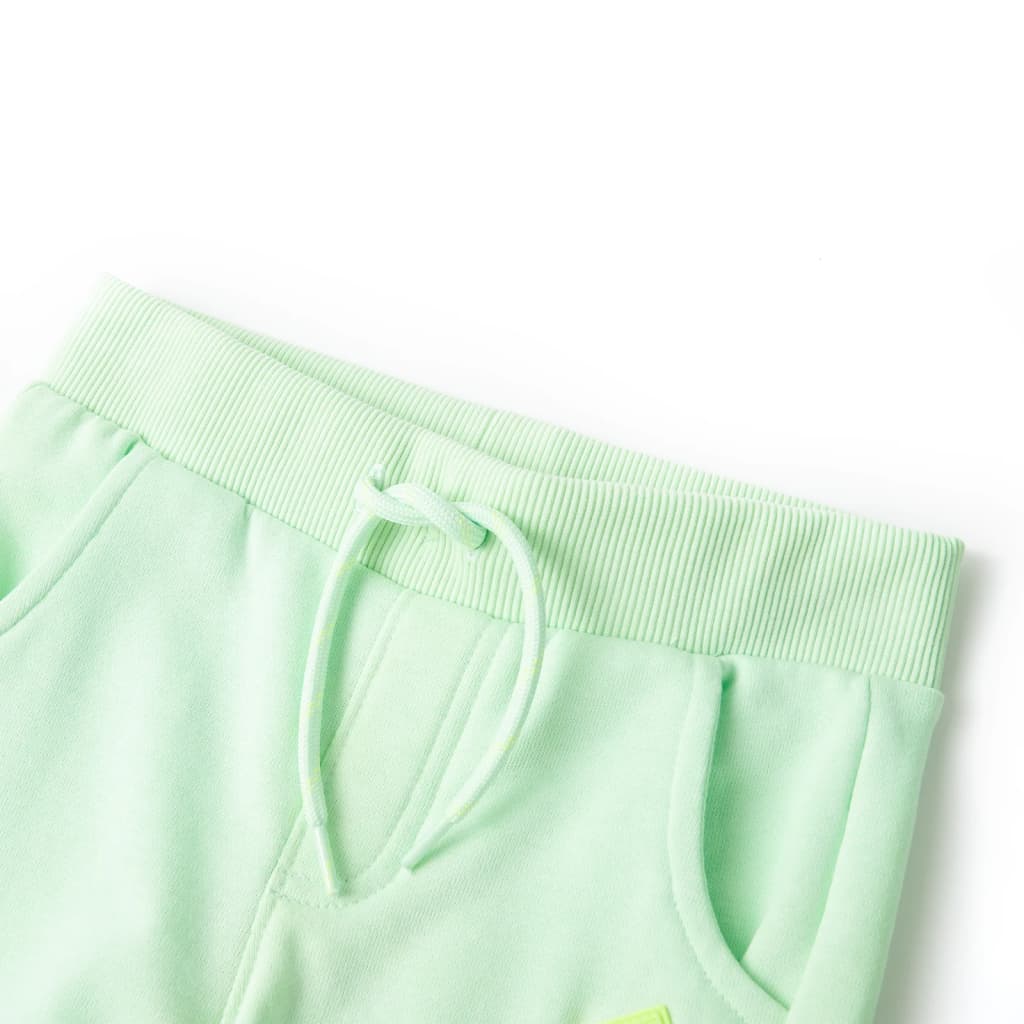 Vidaxl Kinder jogginghose 92 hellgrün