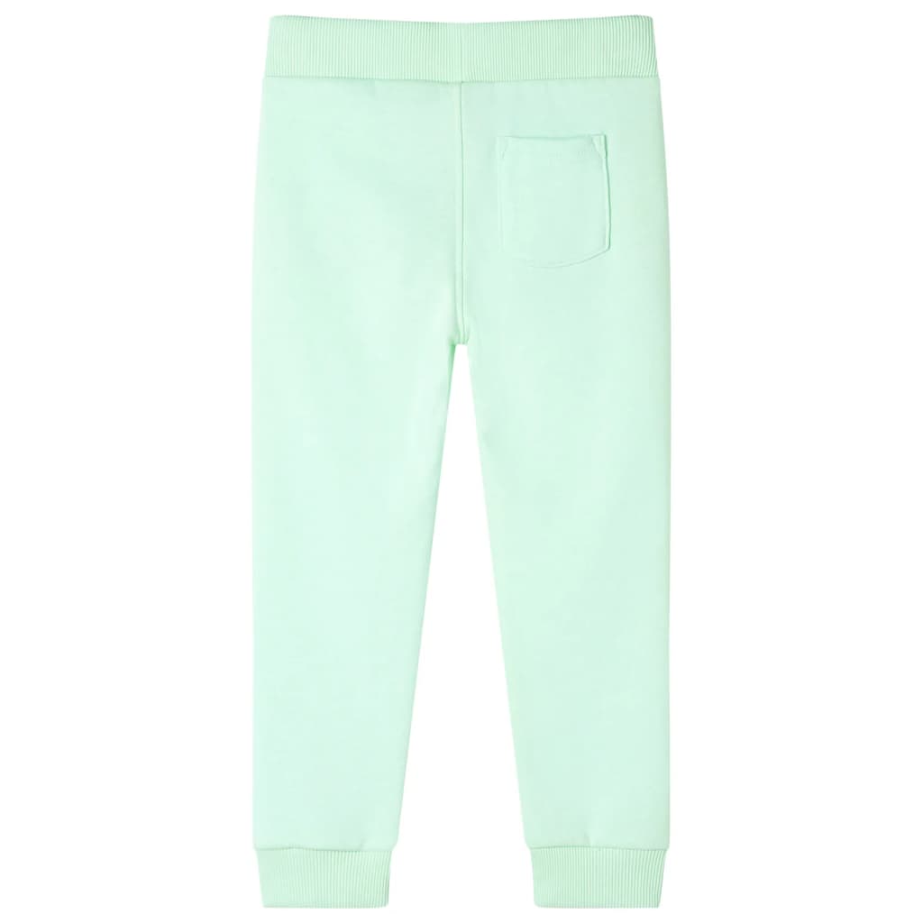 Vidaxl Kinder jogginghose 116 hellgrün