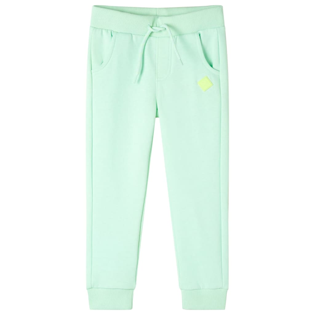 Vidaxl Kinder jogginghose 128 hellgrün