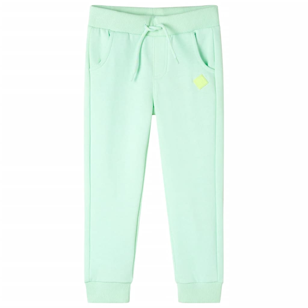 Vidaxl Kinder jogginghose 140 hellgrün