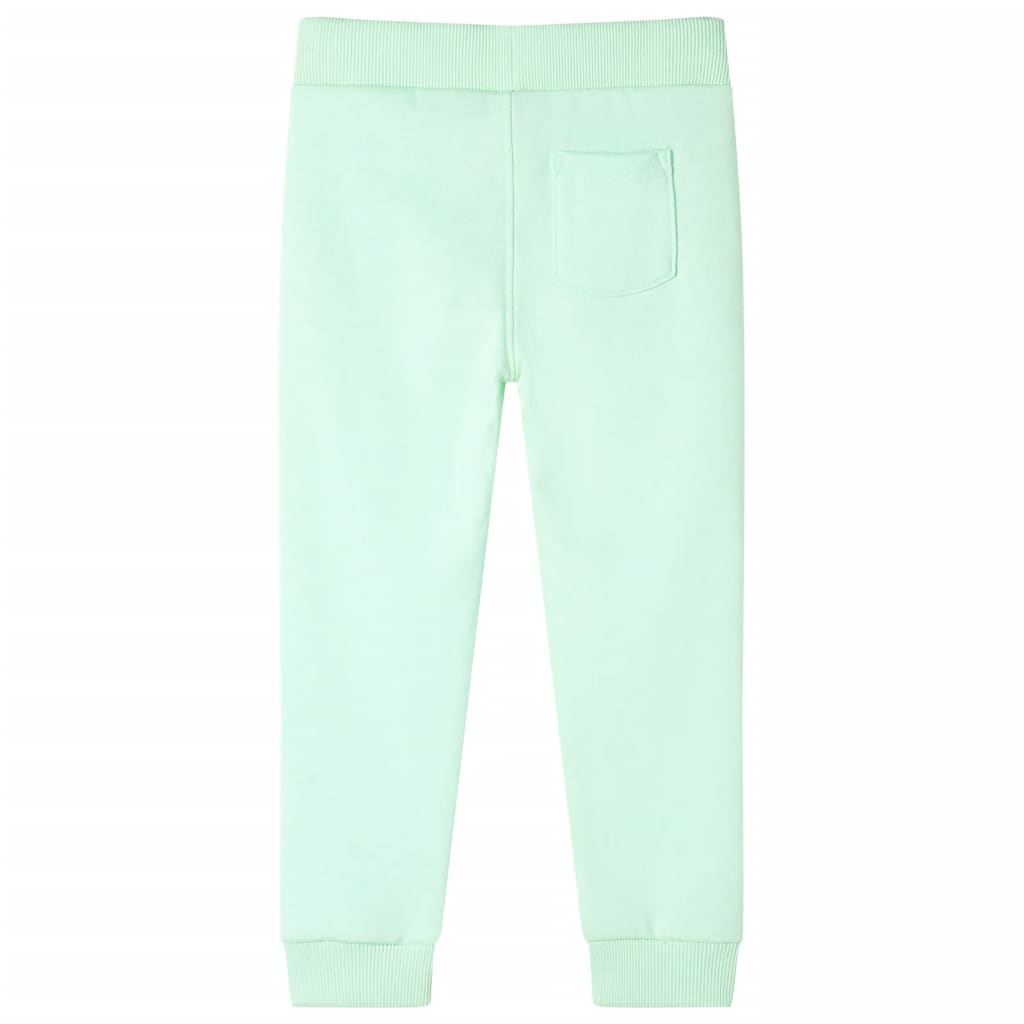 Vidaxl Kinder jogginghose 140 hellgrün