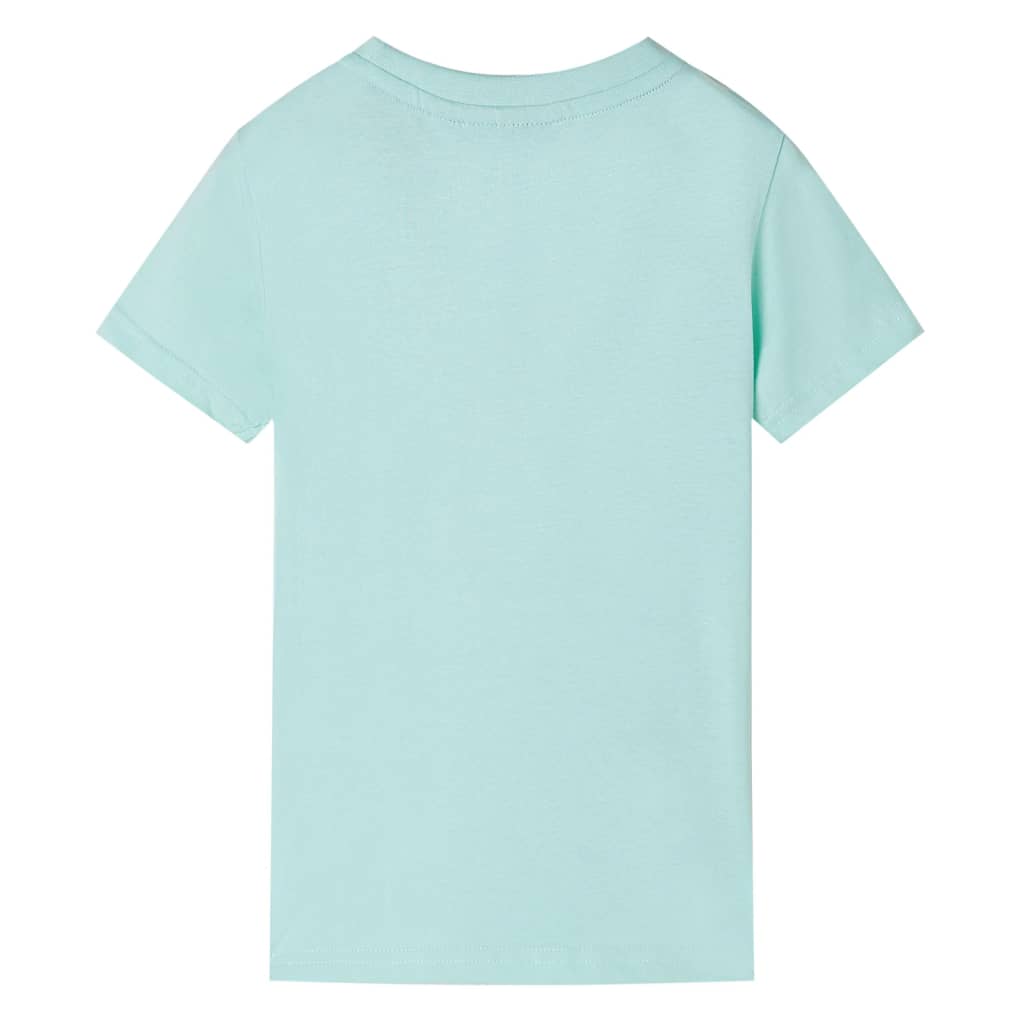 Vidaxl Kinderhemd 128 leichte Minze