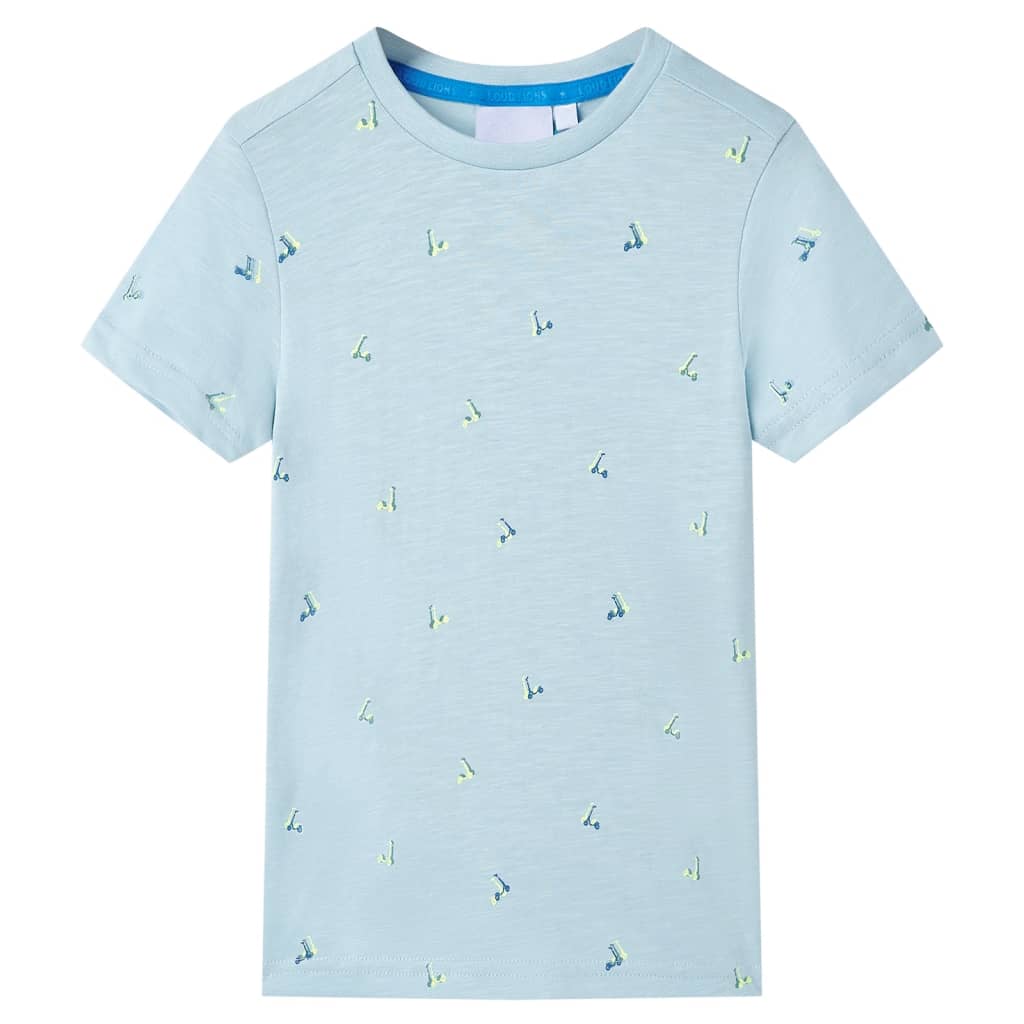 Vidaxl Kinderhemd 92 hellblau