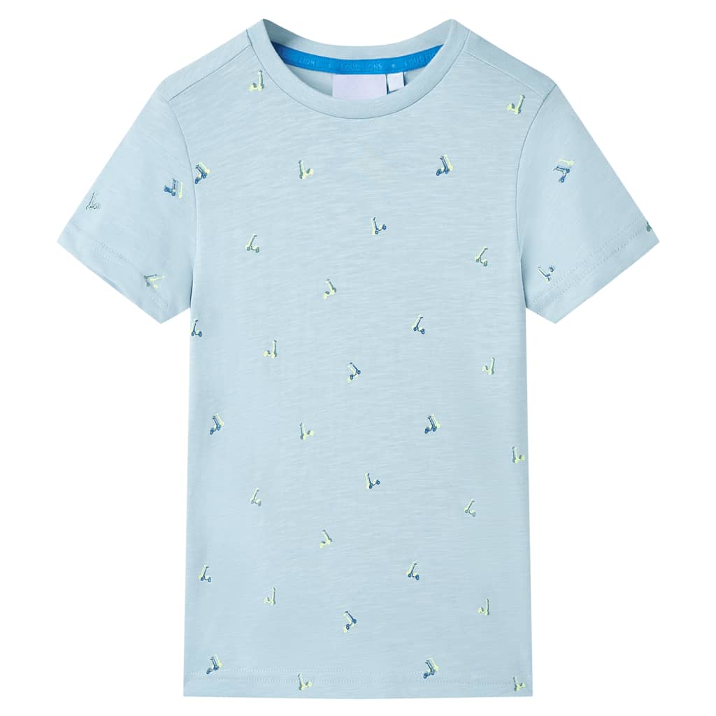 Vidaxl Kinderhemd 104 hellblau