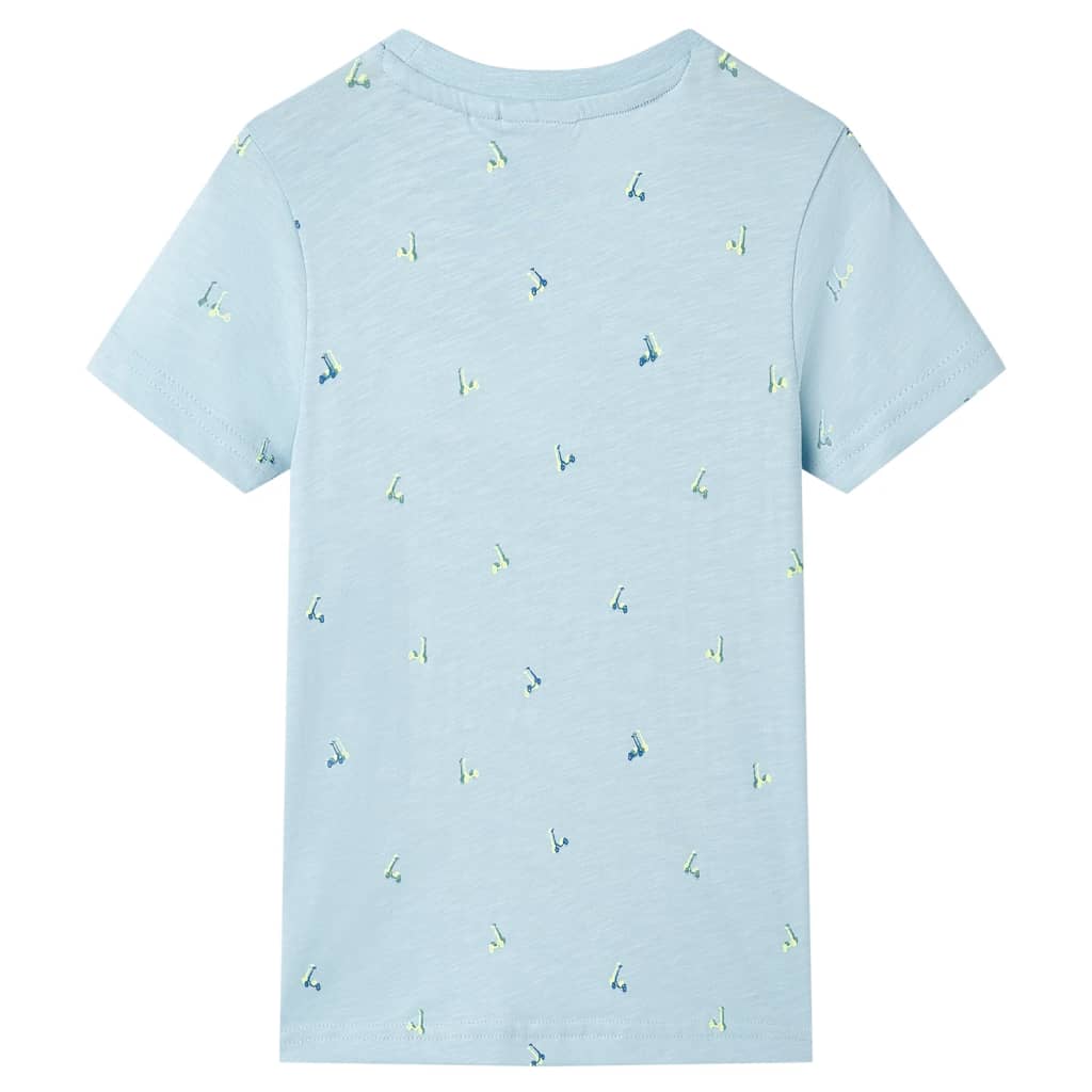 Vidaxl Kinderhemd 128 hellblau