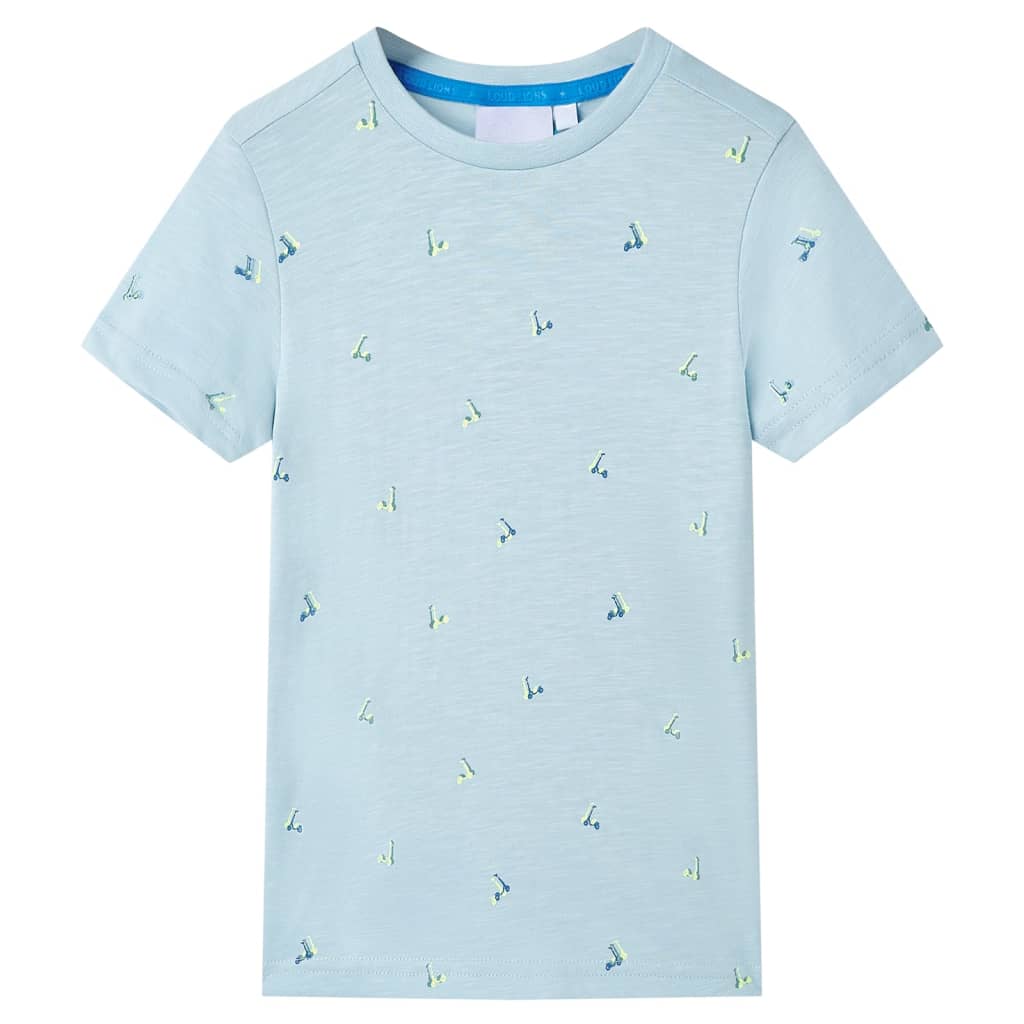 Vidaxl Kinderhemd 140 hellblau