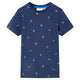 Vidaxl Kinderhemd 104 dunkelblau