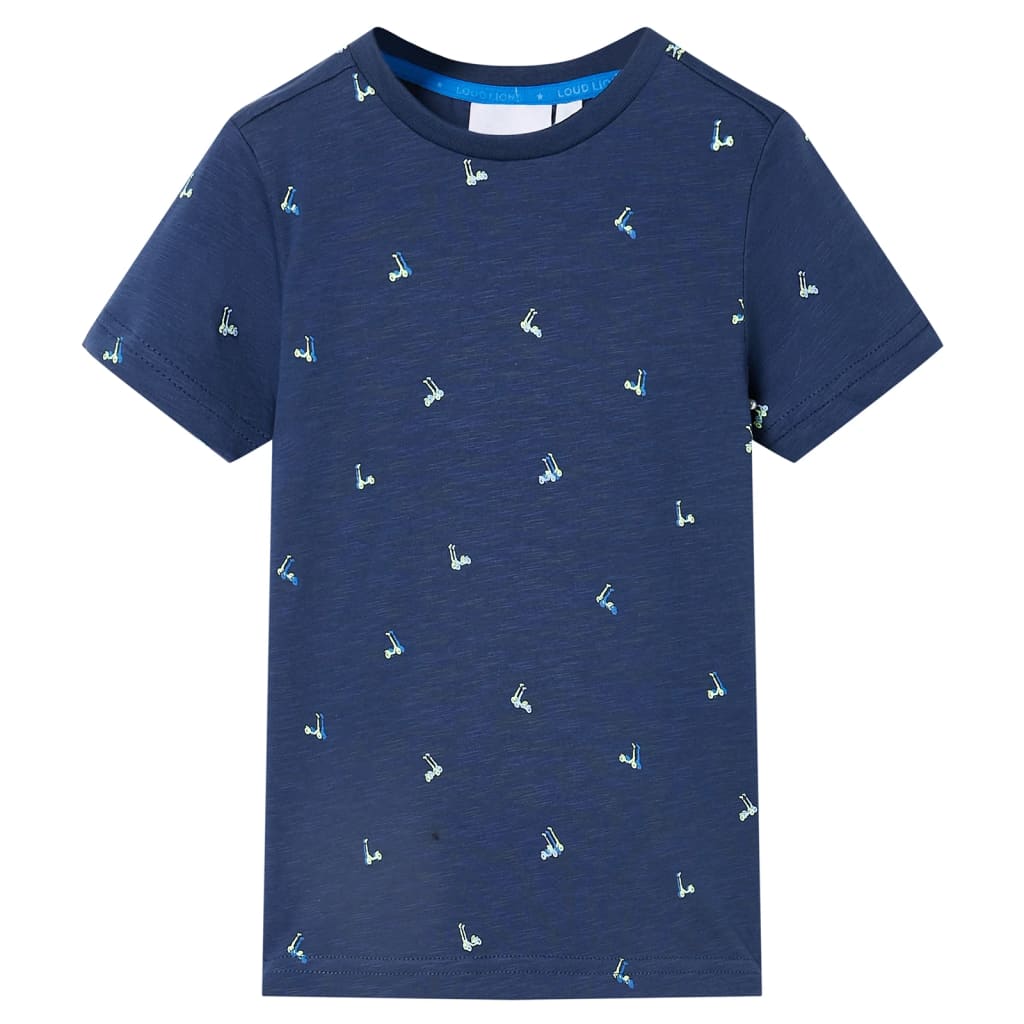 Vidaxl Kinderhemd 116 Dunkelblau