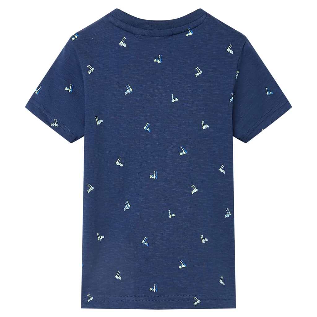 Vidaxl Kinderhemd 116 Dunkelblau