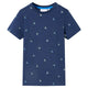 Vidaxl Kinderhemd 128 dunkelblau