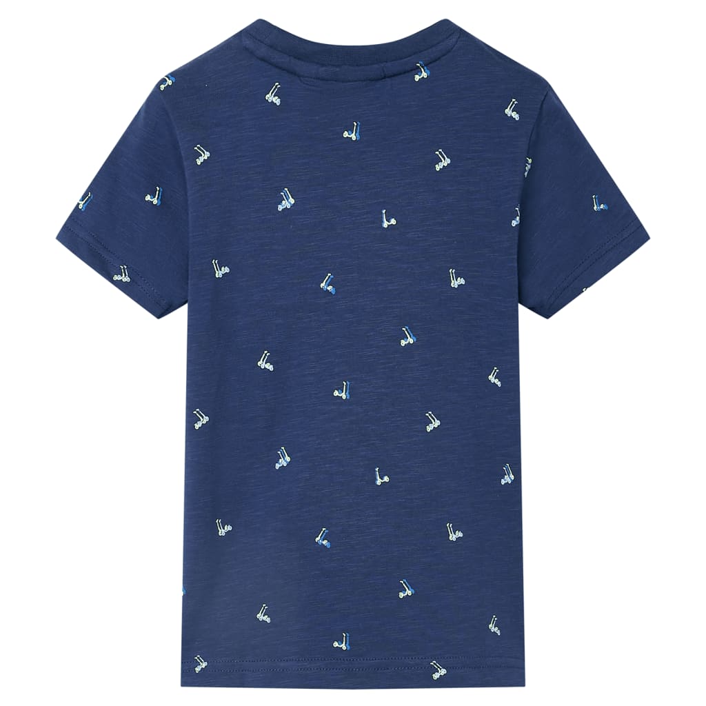 Vidaxl Kinderhemd 128 dunkelblau