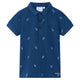 Vidaxl Kinderpolo -Hemd 92 Dunkelblau