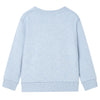 Vidaxl Kinderpullover 116 gemischtes weiches Blau