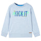 Vidaxl Kinderpullover 128 gemischtes weiches Blau