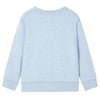 Vidaxl Kinderpullover 128 gemischtes weiches Blau