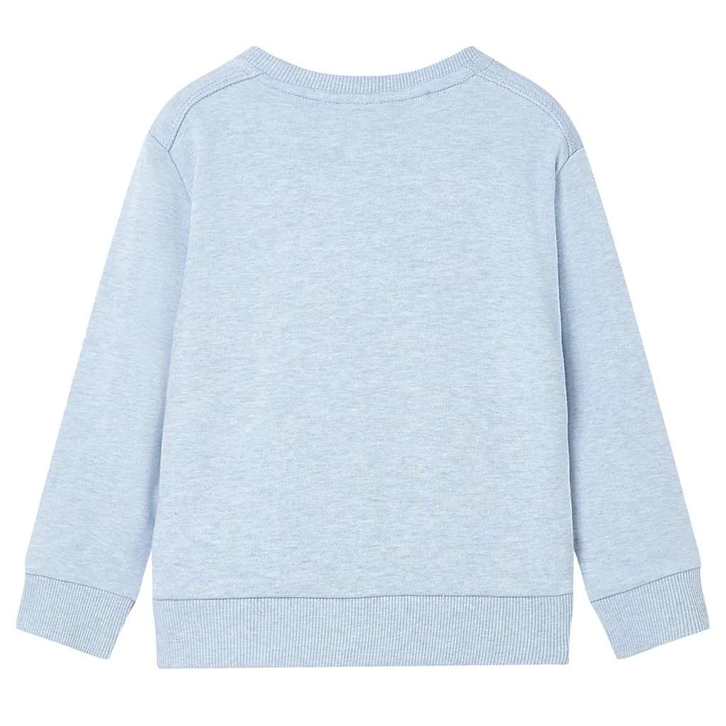 Vidaxl Kinderpullover 128 gemischtes weiches Blau