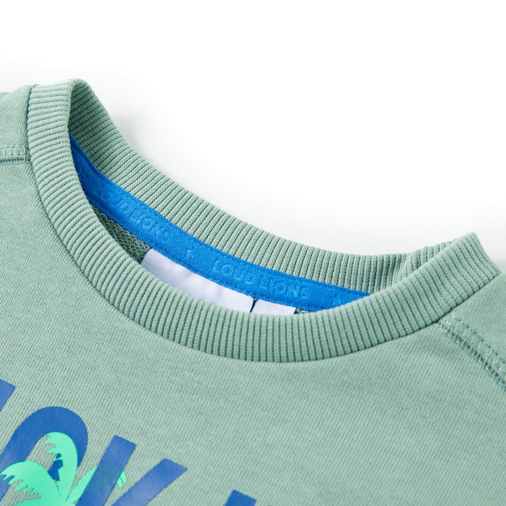 Vidaxl Kinderpullover 92 Lichtkaki